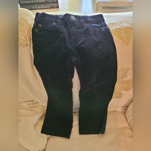 Janie and Jack Navy Corduroy Kids Pants